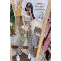 ราคา Code :: 588 เซท 2 เสื้อครอปสม็อคตัวต่อแขน พร้อมกางเกง (3660668917)