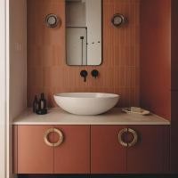 ราคา มากกว่าทองเหลืองฝรั่งเศสอิตาลีการออกแบบเดิมตู้เสื้อผ้ามือจับประตูแหวนระดับไฮเอนด์ครึ่งวงกลมสีทองจับสองรู (43769335064)