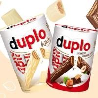 ราคา Imported Fee/Lero duplo Doplo Milk White Chocolate Hazelnut Wafer Sandwich Biscuit Bar g (41652429108)