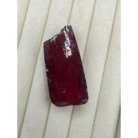 ราคา พลอยก้อน Synthetic ruby rough#5 ทับทิมสังเคราะห์ #5 ชาตั้มยังไม่ได้เผา น้ำหนักก้อน 40 กรัม (44421572997)