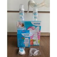 ราคา Natur เครื่องปั๊มนม ที่ปั๊มนมแบบคันโยก ชุดปั๊มนมแบบคันโยก เนเจอร์ รุ่น MN-3 (แถมฟรีอะไหล่/ขวดนม/ถุงเก็บน้ำนม) (27136983555)