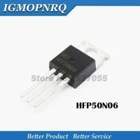 ราคา 10pcs/ HFP50N06 FQP50N06 RFP50N06 KIA50N06 TO-220 60 v50a NPN MOS field effect tube (3810216968)
