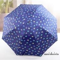 ราคา ร่ม UV ร่มยูวี ร่มพับ 1 ตอน เกรด A สวย ทน ถูก กันฝน กันแดด (พร้อมส่ง) (2273218965)