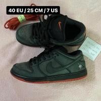 ราคา Nike SB Dunk Low Black Pigeon ของแท้ (40/25)️ Nike SB Dunk low ของแท้ ️ Nike Dunk low มือสอง ️ Adidas Samba ของแท้ (25684599894)