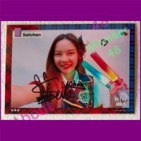 ราคา ซัทจัง BNK48 (9) รูปลายเซ็น SSR งานคอนเสิร์ต BNK48 vs CGM48 Concert Battles of Idols Satchan Bnk รุ่น1 SR (20491625052)