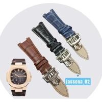 ราคา Patek PHILIPPE STRAP NAUTILUS Leather Watch STRAP (24681449782)