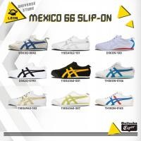 ราคา [ ของแท้ 100%] Onitsuka Tiger MEXICO 66 SLIP-ON รองเท้าเดินป่า กีฬากลางแจ้ง (44108563704)