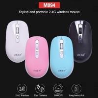 ราคา เม้าไร้สาย 2.4G WIRELESS OKER รุ่น M894 มี4สีให้เลือก (12950468491)