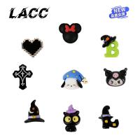 ราคา กิ๊บฮาโลวีน กิ๊บแม่ชม เครื่องประดับติดรองเท้า Crocs Cross แบบ Halloween ดอกไม้และโบว์ เสริมแต่งให้สนุกยามเฉลิมฉลอง (28641508185)