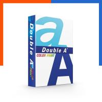 ราคา กระดาษถ่ายเอกสาร A4 คลเลอร์ปริ้น 90แกรม 500แผ่น Double A Color Print US.Station (2291648207)