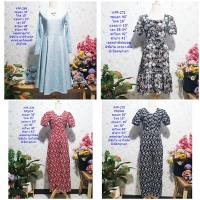 ราคา เดรสยาว จั๊มผ้าลูกไม้ฉลุ สไตล์เกาหลีผ้าลูกไม้ เนื้อดี (23629192328)
