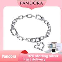 ราคา ของแท้ 100% (พร้อมกล่อง) S925 เงินสเตอร์ลิงตัวแทนเพื่อซื้อผลิตภัณฑ์ของขวัญวันเกิด ชุดสร้อยข้อมือหัวใจลวดหนาม (27978430515)