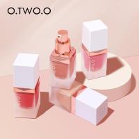 ราคา O.two.o Natural Dazzling Color Liquid Blush Silky Delicate Rouge Blush Beauty Makeup SC023 (29071669827)