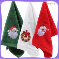 ราคา 3 ชิ้นคริสต์มาสผ้าเช็ดตัวเด็ก Washcloths ผ้าขนหนูลวดล้างจาน Rag Face Hand Sage สีเขียว shenglong (44216570377)