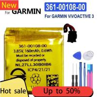 ราคา 160mAh 361-00108-00 3610010800 แบตเตอรี่สำหรับ Garmin Vivoactive 3 GPS นาฬิกากีฬา (25134208451)