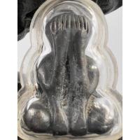 ราคา รูปหล่อพระปิดตา หลวงพ่อกลั่น วัดเขาอ้อ จ.พัทลุง เนื้อสัมฤทธิ์รมดำ (17534316601)