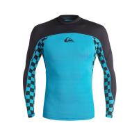 ราคา เสื้อแขนสั้นใส่ว่ายน้ำ,เล่นSurfแบรนด์Quiksilver รุ่นCheck Out - Long Sleeve Rash Vest (EQYWR03016) (22035974649)