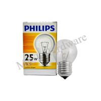 ราคา PHILIPS ฟิลิปส์ 25w 40W ขั้ว E27 P45 หลอดปิงปอง แก้วใส/แก้วฝ้า หลอดไฟ หลอดไส้ (29440044706)