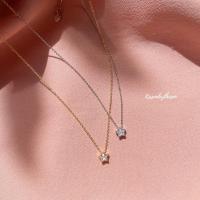 ราคา Kissmebythesun - Lost Stars necklace | สร้อยคอจี้ดาว ชุบทองคำขาว 14k (19353261585)