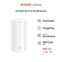 ราคา Tenda 5G01 5G NR Router AX1500 Wi-Fi 6 SIM card Router เพียงใส่ซิมการ์ดและเพลิดเพลินไปกับเครือข่าย 5G ทันที (25592511849)