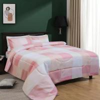 ราคา ชุดผ้าปูพร้อมผ้านวม ขนาด 6 ฟุต ชุดเครื่องนอน 6 ฟุต 6 ชิ้น ลายสก็อต สีชมพู (13110267178)