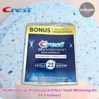 ราคา Crest - 3D Whitestrips Age Renewal Professional, Teeth Whitening Kit 24 Treatments แผ่นฟอกฟันขาว (40818219262)