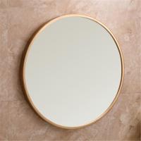 ราคา กระจกกลมสีทอง 40/50/60cm จัดส่งที่รวดเร็วสีดำสีขาวทองรอบกระจกกระจกกลมmirror กระจกติดผนัง กระจกเงาติดผนัง กระจกห้องน้ำ (29338772715)