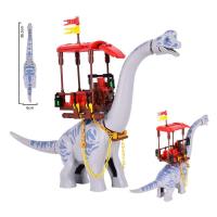 ราคา MOC Jurassic World Park Brachiosaurus Wonder โมเดลบล็อกไดโนเสาร์รุ่นอิฐเ (26504229250)