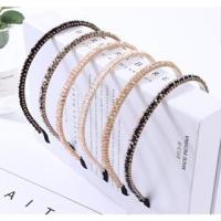 ราคา AL ที่คาดผมมุกผู้หญิง Beaded motif Bandanas เครื่องประดับผมแฟชั่นสตรี (41660267853)