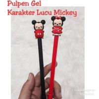 ราคา CUTE MICKEY MINI SCHOOL GEL PEN / CHARACTER PEN / INK GEL PEN / DOLL PEN (27359962959)