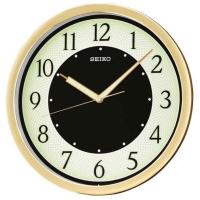 ราคา นาฬิกาแขวนผนัง ตัวเรือนพลาสติก SEIKO รุ่น QXA472G สีทอง QXA472B สีน้ำตาล ขนาด 12นิ้ว มีพรายน้ำ Lumibrite เรืองแสงที่มืด (6791616424)
