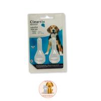ราคา Cleartix (1 แผง) ยาหยดกำจัดเห็บหมัด หยอดเห็บหมัด สุนัข 10.1-20 กก. (6406614456)