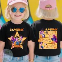 ราคา เสื้อยืดฮัลโลวีน Kpop Demon Hunter เด็กผู้ใหญ่ Huntrix Mira Rumi Zoey เสื้อผ้าฝ้ายแขนสั้นสำหรับผู้หญิงสาว (41969381572)