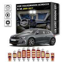 ราคา 10 ชิ้น Canbus ภายใน LED สําหรับ Volkswagen VW Scirocco R 3R 2009-2017 รถหลอดไฟในร่มโดมไฟอ่านหนังสือชุดโคมไฟอัตโนมัติ (26920129202)
