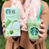 ราคา [Starbucks]VIA Matcha green tea แท้% ถูกที่สุด-พร้อมส่ง (Exp:06/12/2020) (2881503528)