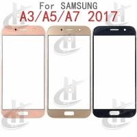 ราคา ใหม่หน้าจอสัมผัสกระจกด้านหน้าสําหรับ Samsung Galaxy A3 / A5 / A7 2017 A320 A520 A720 จอแสดงผล LCD ภายนอกแก้วอะไหล่เปลี่ยน (27633631586)