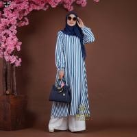 ราคา Nmr Mango Stretch Tunic Pants Set Vol 1320-4 (16461907583)