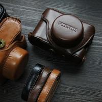ราคา เคสกระเป๋าหนัง ป้องกันกล้อง สไตล์เรโทร สําหรับ Fuji X100f X100f X100t X100s X100 (25126137941)
