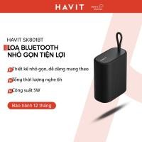 ราคา Havit SK801BT ลําโพงบลูทูธ BT 5.3 ความจุ 5W ฟังเวลาสูงสุด 6 ชั่วโมง - Havit Products (25145497188)