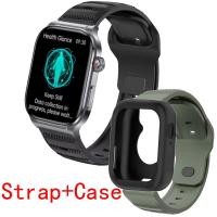 ราคา เคส Hcare Plus5 Case Band สําหรับ Hcare Plus5 ฝาครอบสายคล้องผู้หญิงผู้ชายสมาร์ทนาฬิกาซิลิโคนสร้อยข้อมือเข็มขัด Hcare Plus5 หน้าจอป้องกันกรณีนาฬิกาอุปกรณ์เสริม (43920947555)