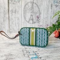 ราคา Tory burch #55312 Gemini Link Canvas Wristlet พร้อมส่ง คล้องมือ กระเป๋าคล้องมือ กระเป๋าบัตร กระเป๋าใส่มือถือ (9291117212)