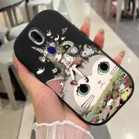 ราคา เคสสำหรับ OPPO F11 F11 Pro A9 2019 A9X เคสโทรศัพท์เด็กผู้หญิงและแมวกันกระแทกกลมและอ้วน (44361228132)