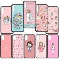ราคา OPPO A92 A72 A32 A52 A59 F1s A37 Neo 9 A83 A1 A53 2020 Neo9 ฝาครอบปลอกอ่อน EC144 พยาบาลหมอหูฟังซิลิโคนเคสโทรศัพท์ (43762482077)