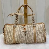 ราคา Christian Dior Trotter Canvas Hand bag (7820224545)