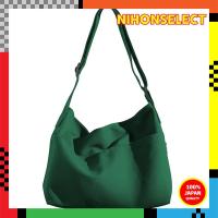ราคา [pieka] Women's Canvas Tote Shoulder Bag with Pockets - Simple Design, M Size (24592685689)