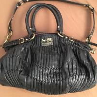 ราคา Coach used หนังแกะ sale แท้ (1935285428)