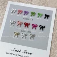 ราคา อะไหล่ติดเล็บ รูปโบว์ โบว์อะไหล่ติดเล็บ ตกแต่งเล็บ ติดเล็บ ประดับเล็บ (1ซอง/5เม็ด) (29353821481)