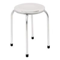 ราคา QLineเก้าอี้กลมที่นั่งใหญ่32ซม.ขา Ø25 มม. ST-004/3 (12326894792)