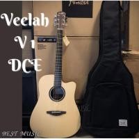 ราคา กีต้าร์โปร่งไฟฟ้า Veelah V1-DCE (9222920882)