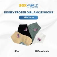 ราคา [SOXWORLD] DISNEY Frozen Girl Ankle Socks (1 คู่) 511-181 (25746650957)